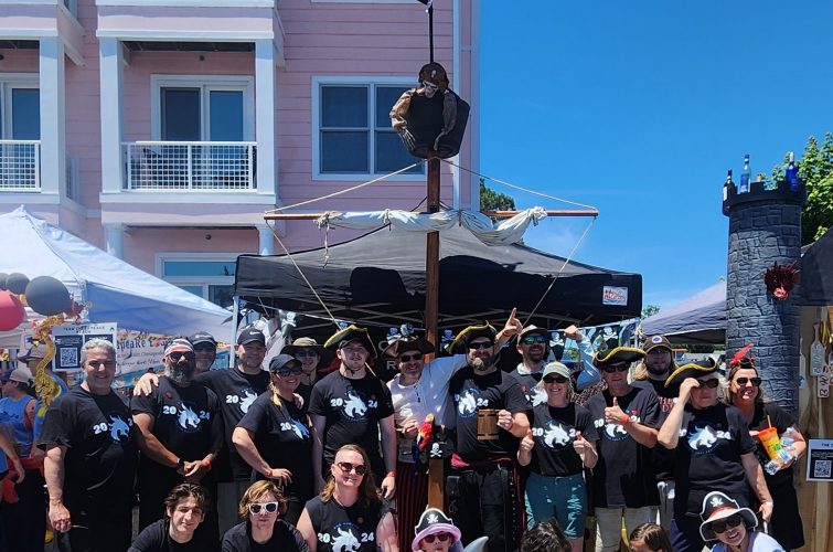 The Unauthorized Brewing Team Photo at our Booth